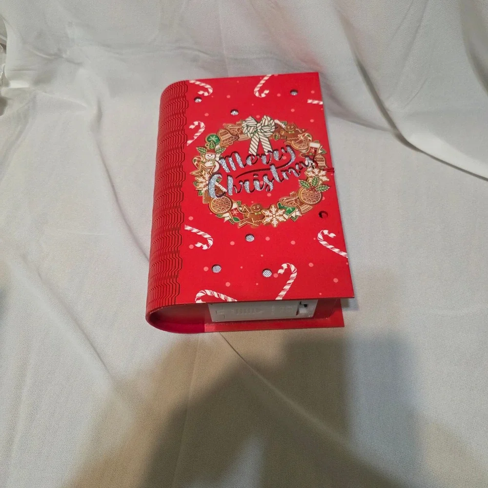 Battery Operated Lighted Hollowed Out‎ Christmas Book